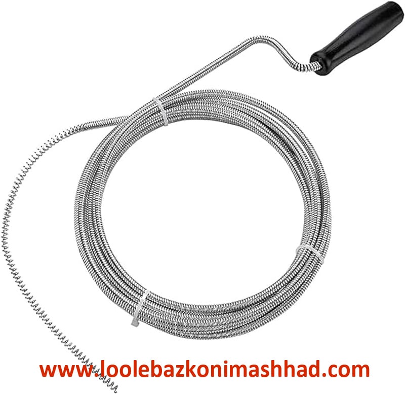 لوله بازکنی با فنر دستی