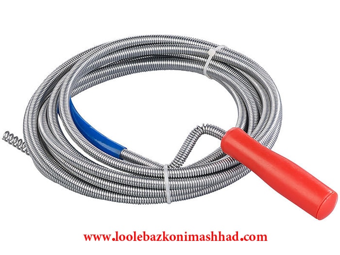 لوله بازکنی با فنر